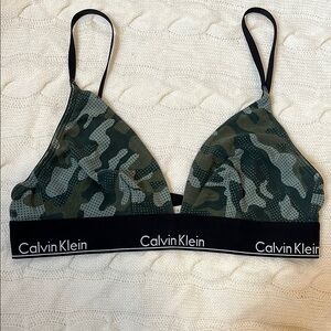 Calvin Klein Camouflage Bralette